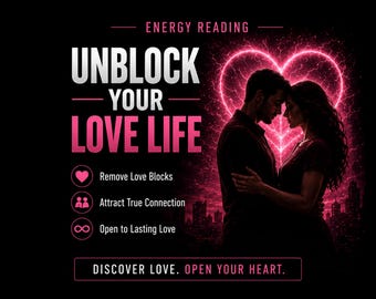 Love Energy Reading Session: Identify Emotional Blocks, Understand Feelings & Boost Self-Love