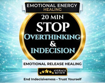Mental Clarity Healing Session; Emotional Energy Testing to Release Blocks, and Restore Focus & Calm