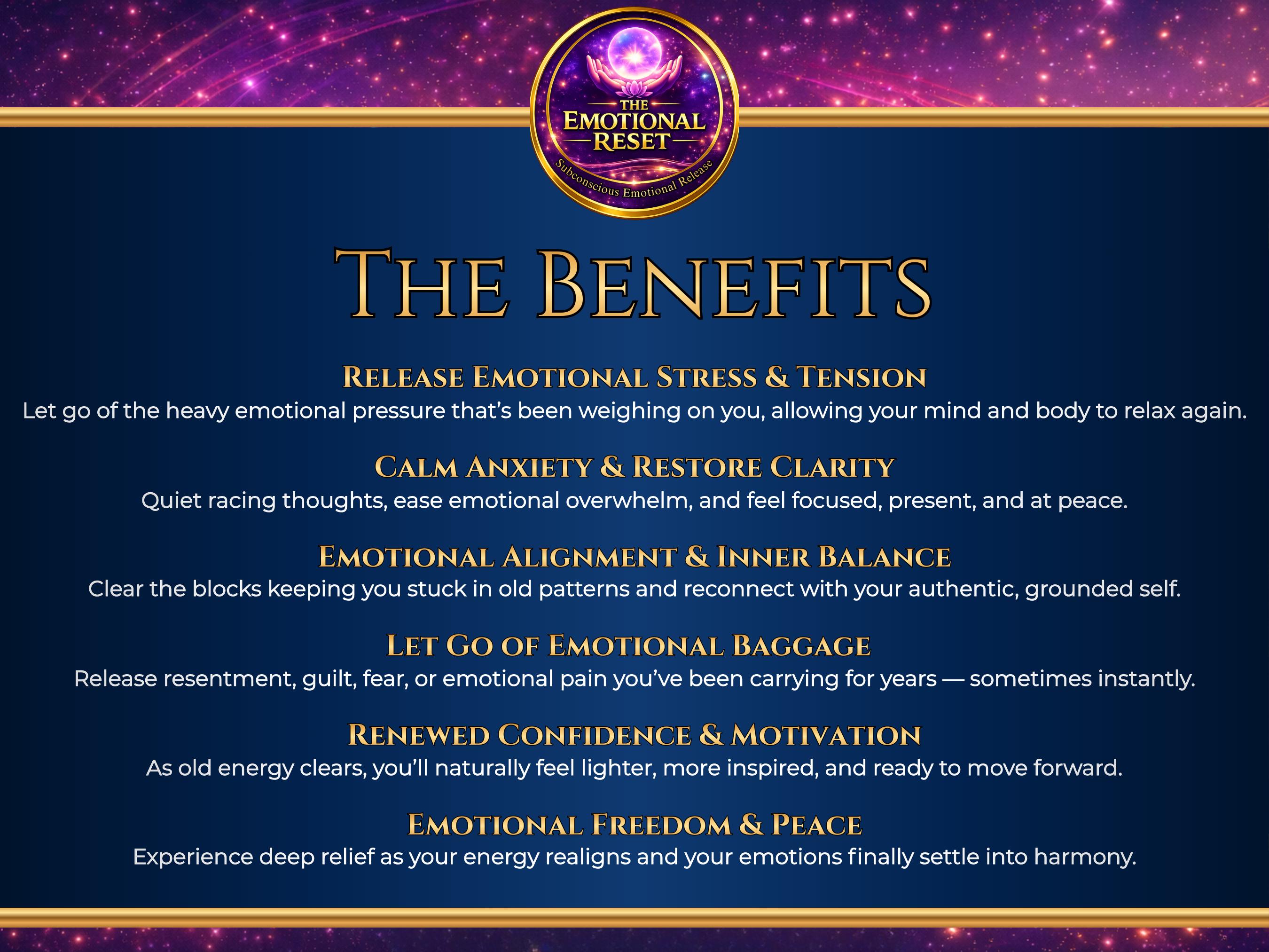 Reprogram Belief 40-min Belief Healing Session: Emotional Release Technique to Reprogram ...