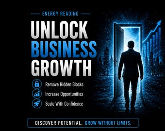 Energy Healing to Business Growth: Intuitive Guidance for Boosting Productivity, Digital Download