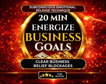 Energize Your Business Goals: Energy Clearing Session to Remove Blocks, Amplify Clarity & Drive Growth
