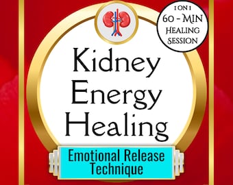 Kidney Energy Healing Session, Energy Testing for Blockages, Subconscious Emotional Release Technique, Energetic Root Chakra Healing Support