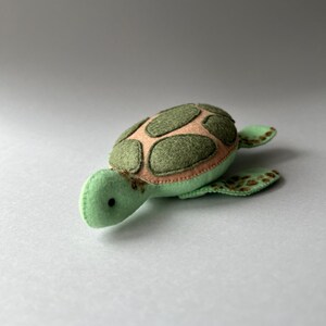 Turtle Sewing Pattern PDF and SVG Ocean Animals Pattern Sea Felt Turtle ...