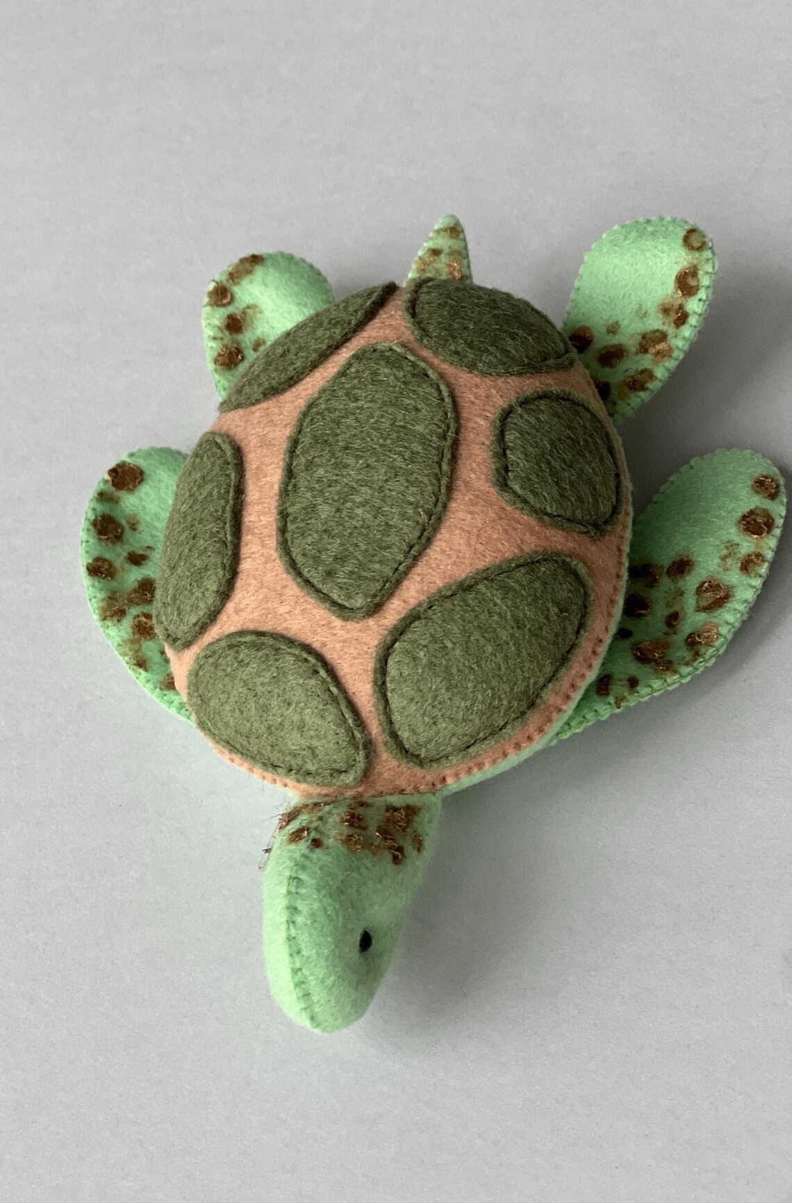Turtle Sewing Pattern PDF and SVG Ocean Animals Pattern Sea Felt Turtle ...