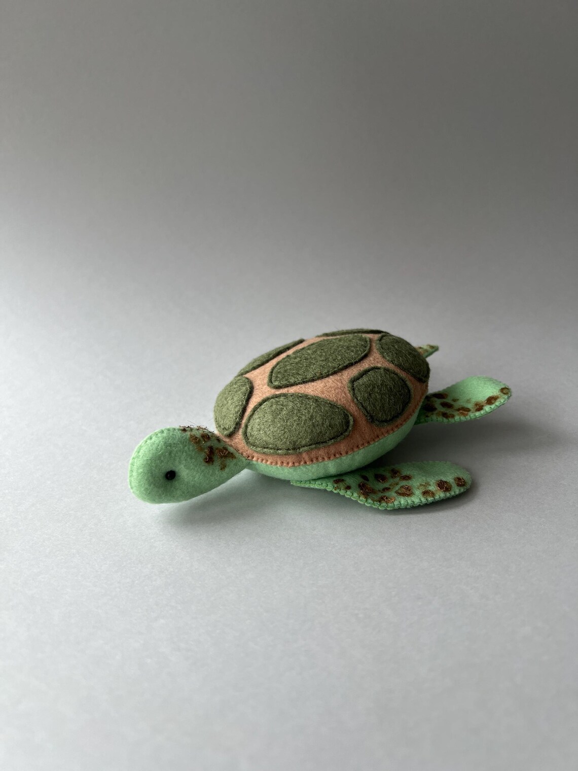 Turtle Sewing Pattern PDF and SVG Ocean Animals Pattern Sea Felt Turtle ...