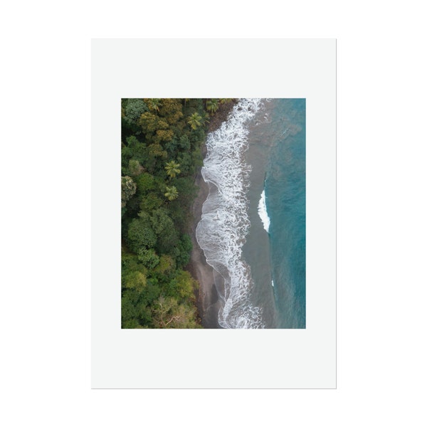 Land and sea poster - Martinique, Anse Couleuvre