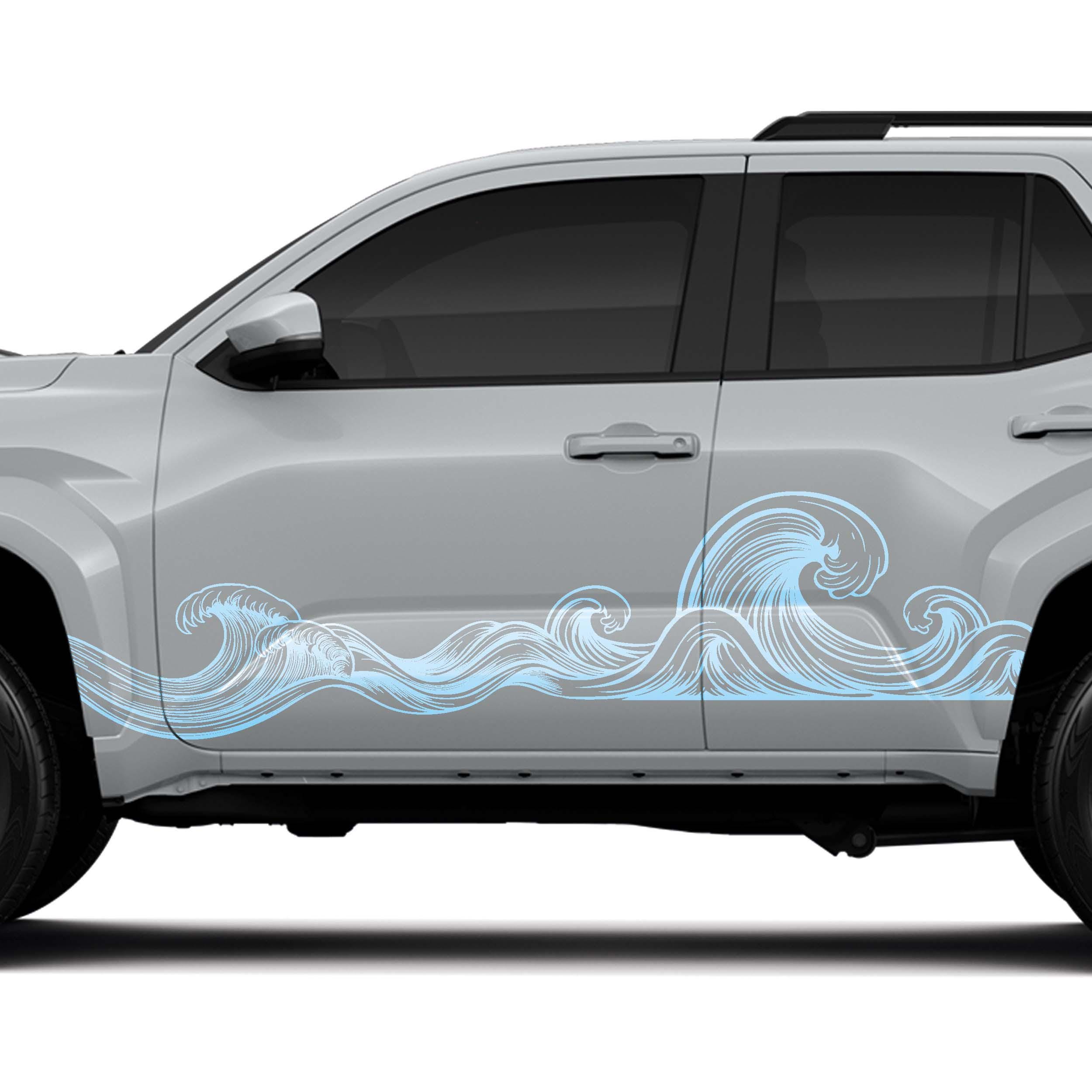 Rear Window Transfer Stickers. Car window stickers. Car customization. Window sticker