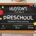 Editable First Day of Preschool) Sign, Personalise Printable A3 Size ...