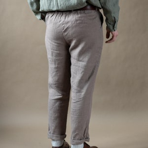 Warm Linen Pants Eloy for Men image 3