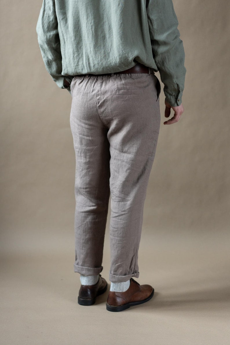 Warm Linen Pants Eloy for Men image 3