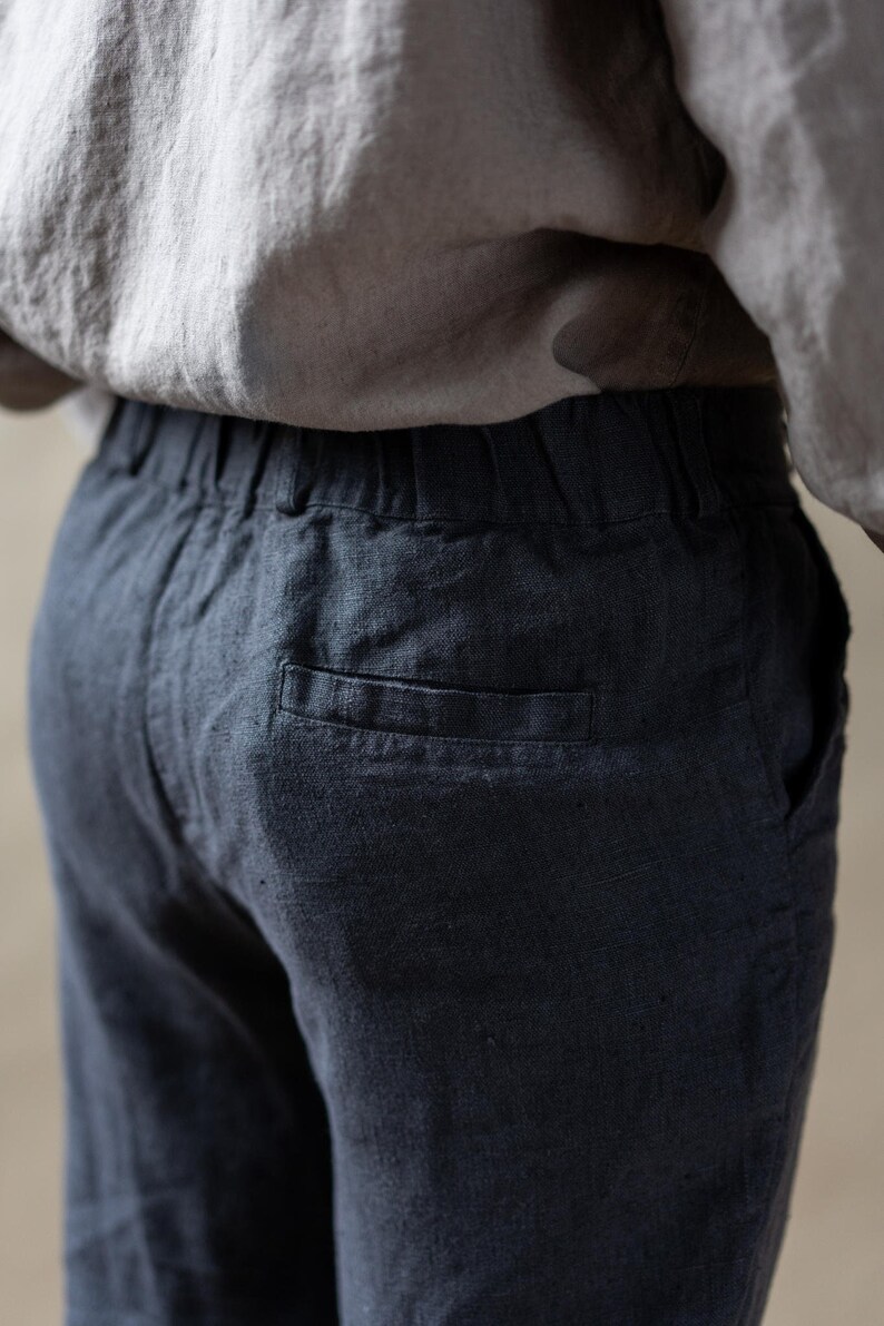 Warm Linen Pants Eloy for Men image 4
