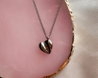 Sterling Silver Heart Necklace