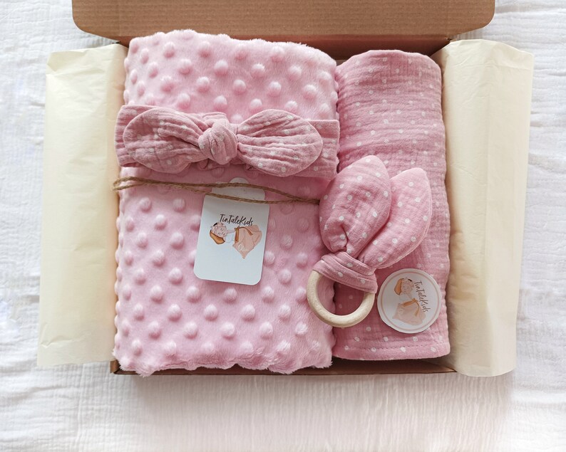 Personalized Baby Gift Box, Name Baby Gift Set, Baby Shower Gift Set