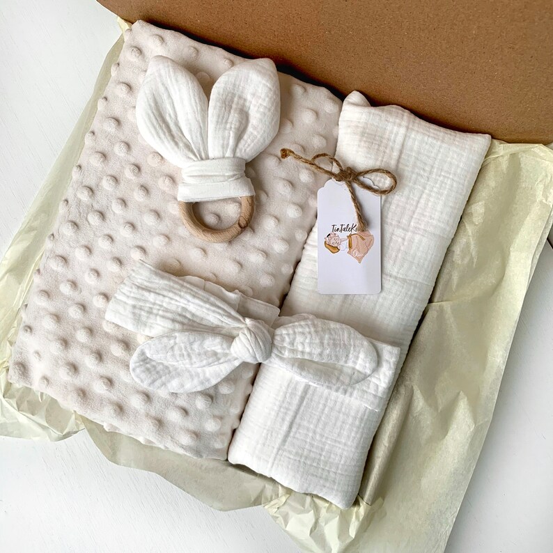Personalized Baby Gift Box, Name Baby Gift Set, Baby Shower Gift Set