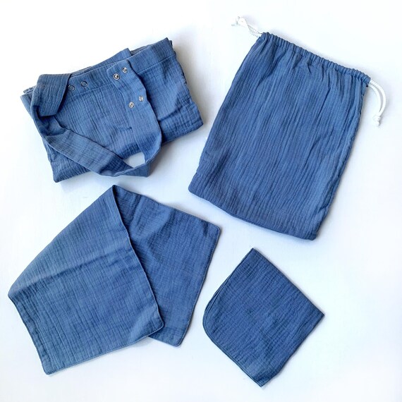 Scialle Per Allattamento In Cotone 100% - Grembiule Allattamento Discreto, Traspirante E Multifunzione - Foto 2