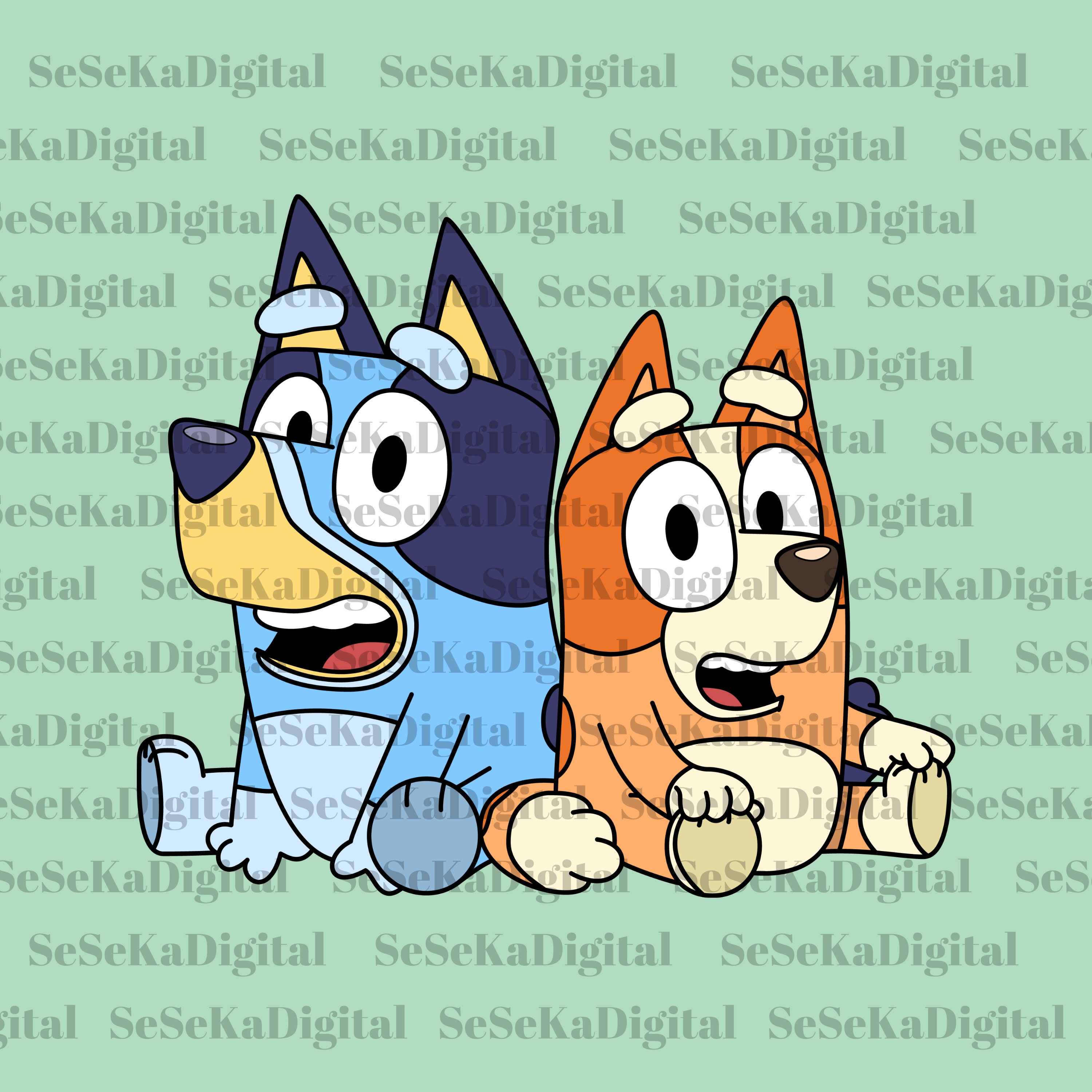 Bluey Bingo Png ,bluey Png, Bluey Friends Instant Download,ready to