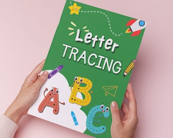 Alphabet Tracing Worksheets A-Z: Handwriting Practice (PDF & PNG)