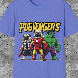 Funny Pug Dog Lover Gift Pugvengers For Women Men Fans T-Shirt Funny Pug Dog Lover Gift Pugvengers For Women Men Fans T-Shirt
