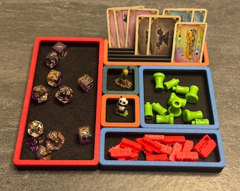 Magnetic Modular Token Trays | 3D Printed Board Game Organizer