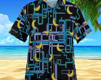 Swayzine Dan Flashes Hawaiian Shirt, Dan Flashes Shirt from I Think You Should Leave, Dan Flashes Shirt