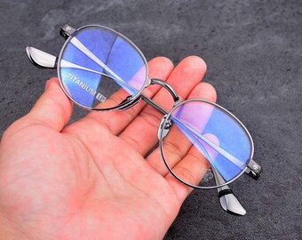 Ultra-light pure titanium frame anti-blue light anti-myopia, Glasses frames men and women, Fashion glasses 236