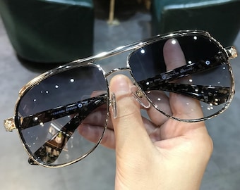 Pure titanium frame sunglasses, Men's and women's sunglasses, Fashion sunglasses, Sunglass for men and women, 006