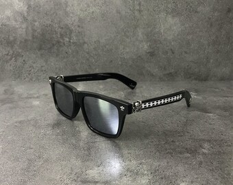 Pure titanium frame sunglasses, Men's and women's sunglasses, Fashion sunglasses, Sunglasses for men and women, 0030