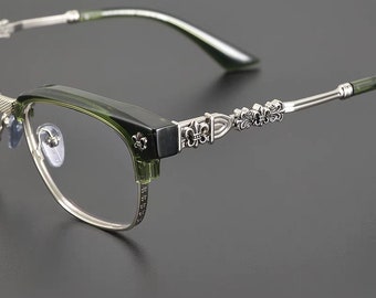 Ultra-light pure titanium frame anti-blue light anti-myopia, glasses frames men and women, fashion glasses 00300