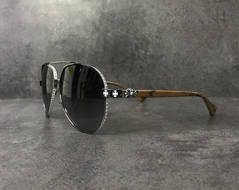 Pure titanium frame sunglasses, Men's and women's sunglasses, Fashion sunglasses, Sunglass for men and women, 265
