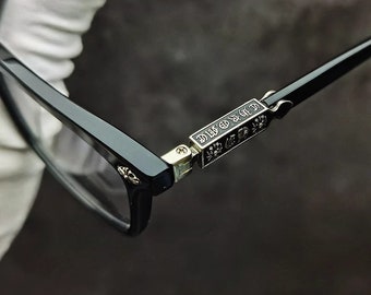 Ultra-light pure titanium frame anti-blue light anti-myopia, Glasses frames men and women, Fashion glasses 170