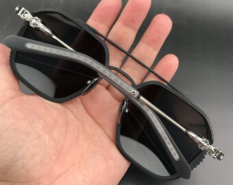Pure titanium frame sunglasses, Men's and women's sunglasses, Fashion sunglasses, Sunglass for men and women, 0012