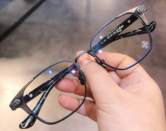 Ultra-light pure titanium frame anti-blue light anti-myopia, Glasses frames men and women, Fashion glasses 0024