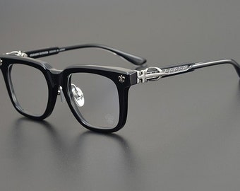 Ultra-light pure titanium frame anti-blue light anti-myopia, Glasses frames men and women, Fashion glasses 127