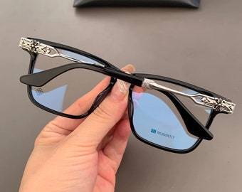 Ultra-light pure titanium frame anti-blue light anti-myopia, Glasses frames men and women, Fashion glasses 179