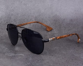Pure titanium frame sunglasses, Men's and women's sunglasses, Fashion sunglasses, Sunglass for men and women, 080