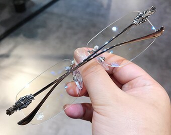 Ultralicht puur titanium frame anti-blauw licht anti-bijziendheid, brilmonturen mannen en vrouwen, modebril 0018