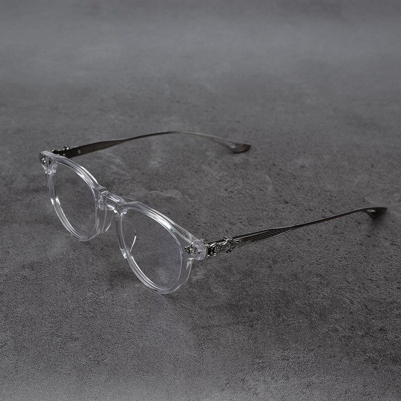 Ultra-light pure titanium frame anti-blue light anti-myopia, Glasses frames men and women, Fashion glasses 0084 Bild 3