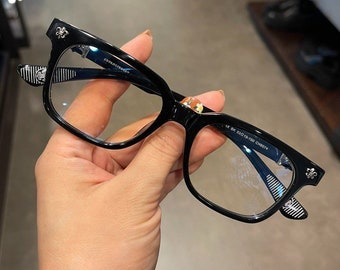 Ultra-light pure titanium frame anti-blue light anti-myopia, Glasses frames men and women, Fashion glasses 154