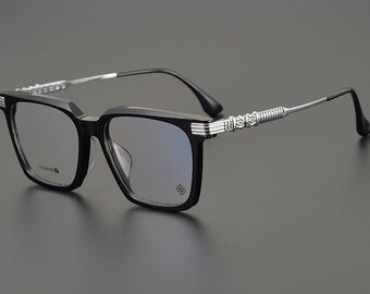 Ultra-light pure titanium frame anti-blue light anti-myopia, Glasses frames men and women, Fashion glasses 00302