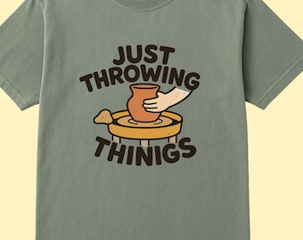 Camisa de cerámica para artistas de cerámica: un divertido regalo de torno de cerámica