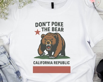 Camiseta "No toques al oso" de California: Apoyo a Gavin Newsom