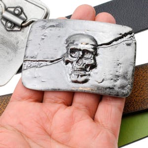 Skull Buckle, Design Belt Buckle, Belt Buckle,Antique Copper Gothic Buckle, Gift for Him, Gift for Her, Handmade Leather Belt Buckle, GS23gm