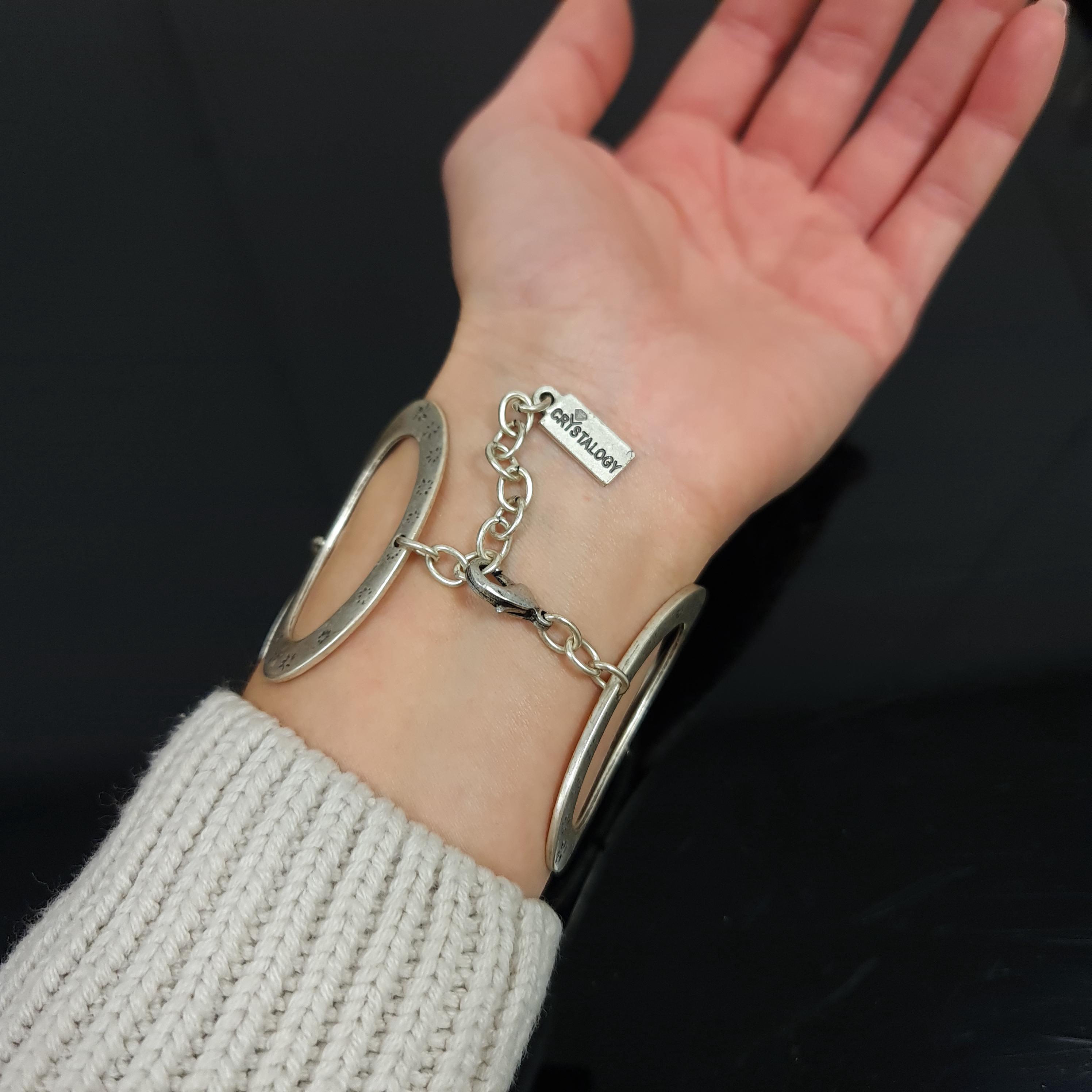 【intch.】Ellipse GT\" SilverChainBracelet intch.】