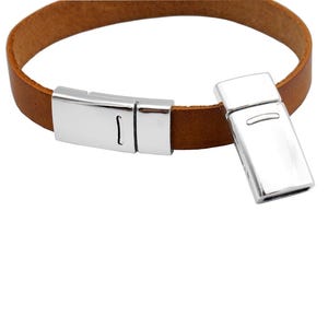 1 Magnetverschluss Verschluss 26 x 13 mm Loch Schmuckherstellung Armband, praktische Clips, Magnetverschluss Verschluss DIY Zubehör Schmuckherstellung ZM679rh