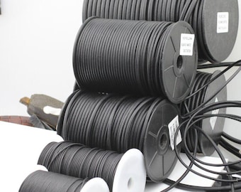 1m Round Natural Leather Cord, 1,5mm, 2mm, 3mm, 4mm, 5mm, 6mm, Black Lather Strap Round Leather, Genuine Leather Cords For Jewelry Making