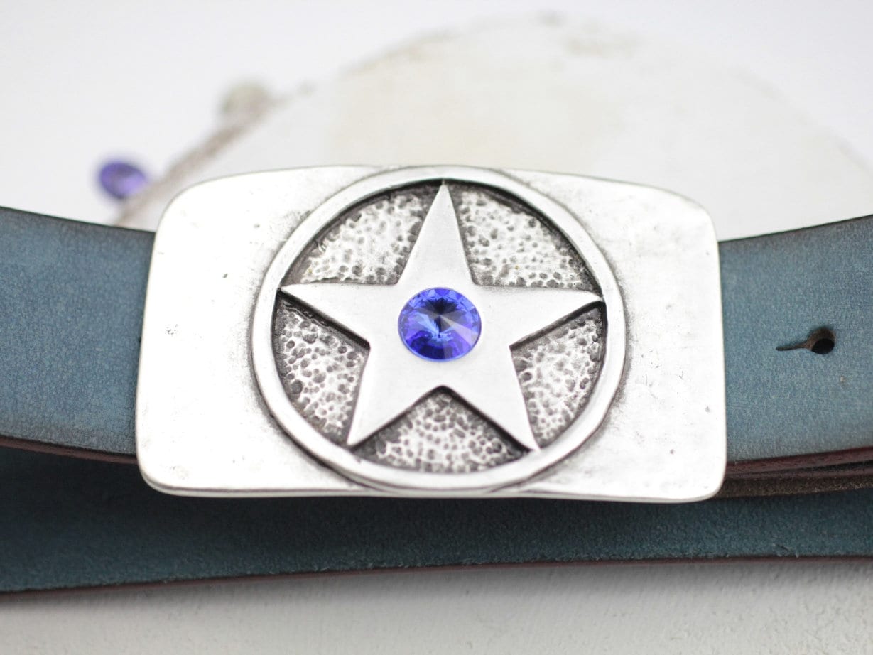 Star Belt Buckle, Silver Buckle, Metal Belt Buckle, Jeans
