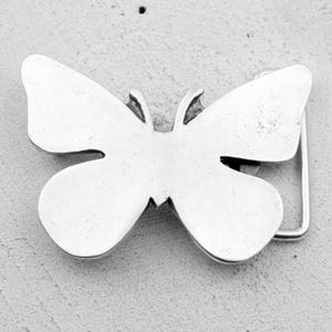 Silver Butterfly Belt Buckle for Belts with Snaps, Animal Belt Buckle, Craft Gifts for Women, Fashion Women&#39;s Belt Buckles GS278as