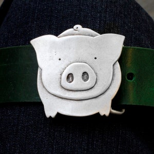Little pig belt buckle, Animal belt buckle, Pig accessory, Boho belt buckle, Hippie belt buckle, Hunting belt buckle, Belt suspender GS324as