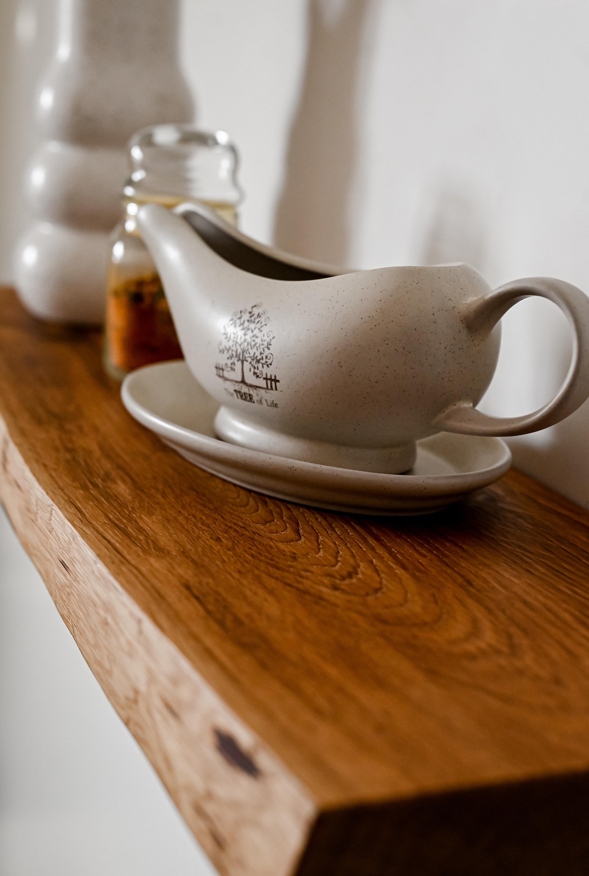 Oak Floating Shelves, Custom Wood Shelves, Oak Kitchen Shelves, Rustic