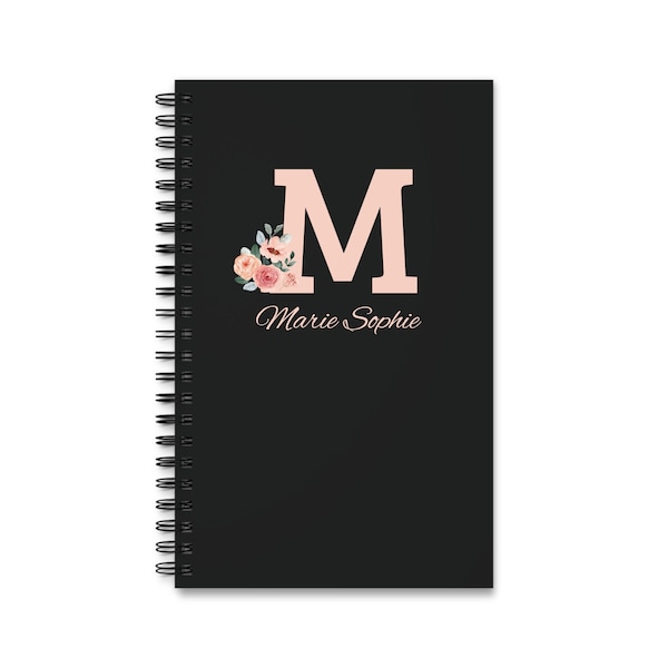 Notebook, notepad, journal, personalized, name, planner, gift, gift idea, mother, girl